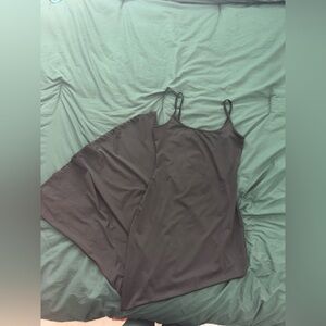 Black Spaghetti Strap Dress